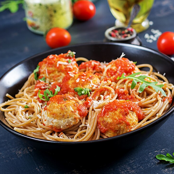 Chicken Meat Ball Pasta