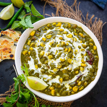 Corn Palak