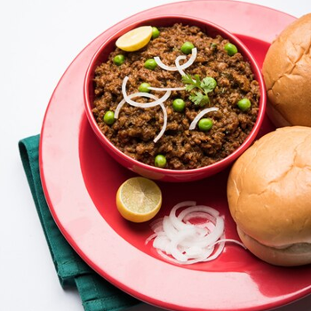 Soya Keema Pav